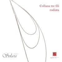 Collana Solara Donna in Argento 6450 SOLARA - 6450 SOLARA